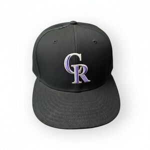 New Era 59FIFTY Colorado Rockies MLB Authentic Fitted Hat Cool Base 7 1/2